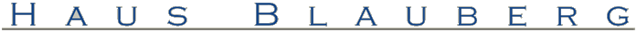 Logo Haus Blauberg